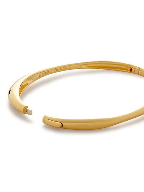 Monica Vinader Nura Reef thin bangle bracelet - Gold