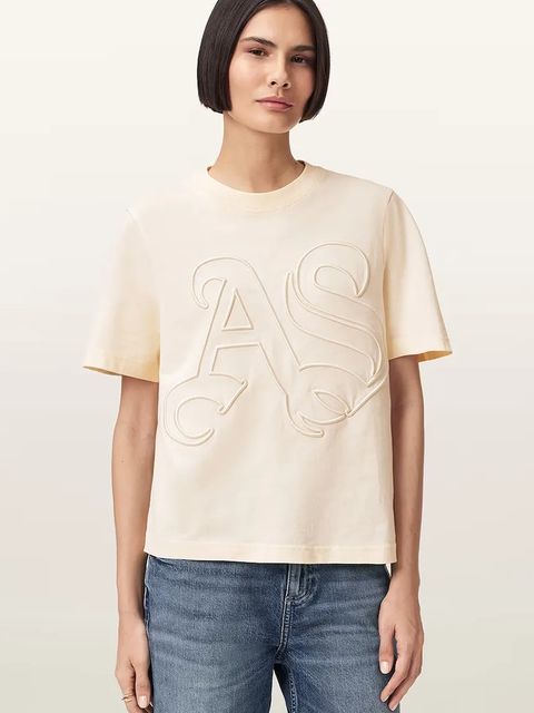AllSaints t-shirt bawełniany LISA