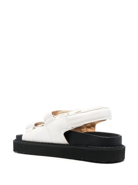 ISABEL MARANT Madee leather sandals - White