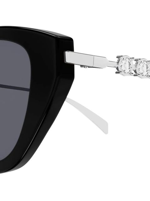 Gucci Eyewear GG1968S cat-eye logo sunglasses - Black