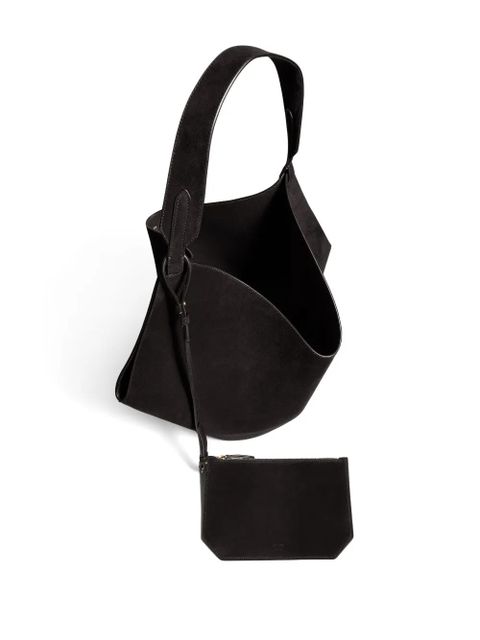 KHAITE medium Lotus tote bag - Black