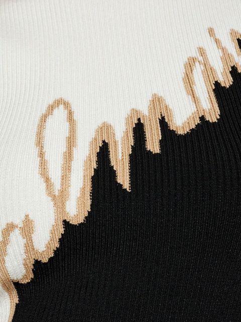 Balmain Love Letter top - Black