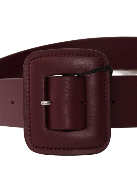 Weekend Max Mara Brio square-buckle belt - Red - zdjęcie produktu nr 2