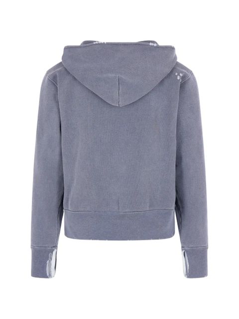 OUR LEGACY kangaroo-pocket hoodie - Blue
