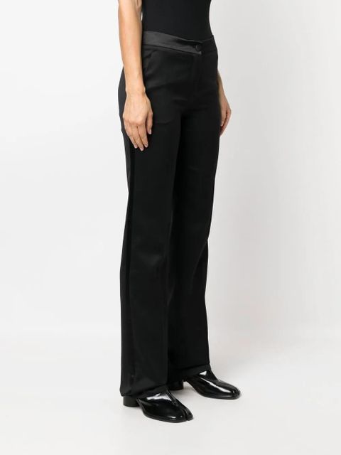Maison Margiela four-stitch tailored tuxedo trousers - Black - zdjęcie produktu nr 2