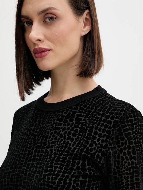 Joop! sukienka kolor czarny midi dopasowana 30048292