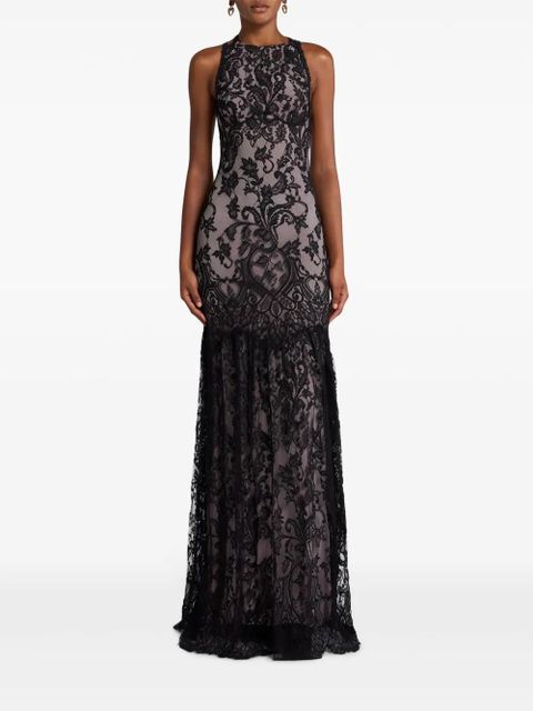 ETRO laced dress - Black