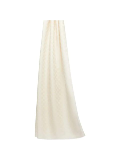 Max Mara pattern scarf - Neutrals - zdjęcie produktu nr 1