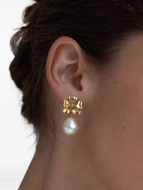 Jennifer Behr 18kt gold plated Luiza drop earrings - zdjęcie produktu nr 1