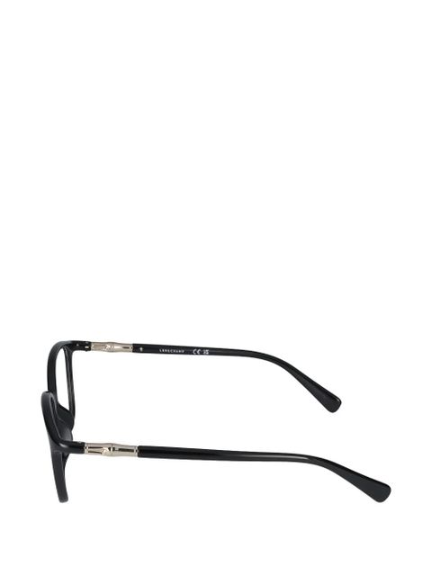 Longchamp rectangle-frame glasses - Black