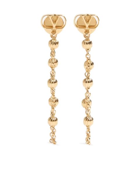 Valentino Garavani VLogo Signature earrings - Gold - zdjęcie produktu nr 1