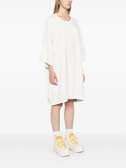 MM6 Maison Margiela sweatshirt dress - White