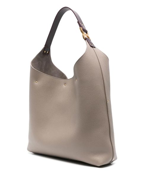 Chloé Marcie leather shoulder bag - Grey