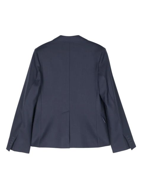 Victoria Beckham single-breasted blazer - Blue - zdjęcie produktu nr 2