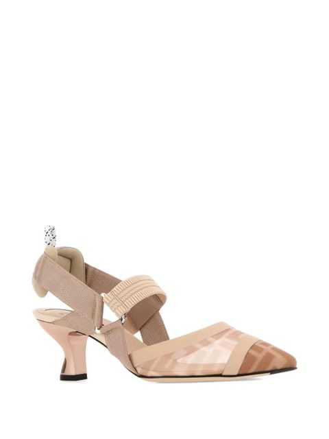 FENDI Colibrì pointed-toe heeled pumps - Pink - zdjęcie produktu nr 2