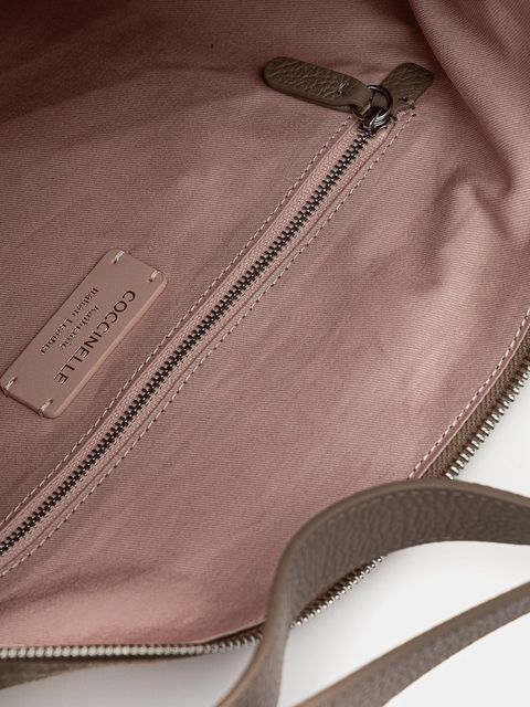 Coccinelle torebka skórzana ELINOR kolor beżowy E1.TL6.12.01.01