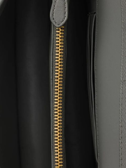 Prada Embleme flap mini bag - Grey