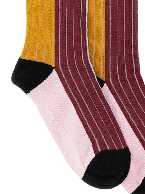 Marni striped socks - Pink - zdjęcie produktu nr 2