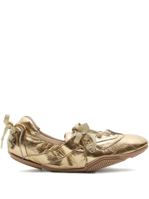 Acne Studios lace-up sneakers - Gold - zdjęcie produktu nr 1
