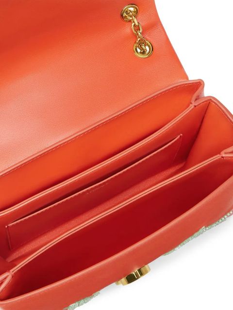 Versace Kleio embroidered shoulder bag - Orange - zdjęcie produktu nr 2