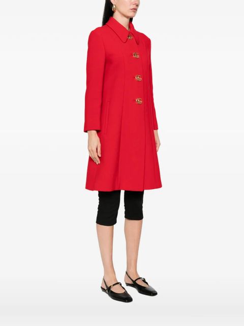 Gucci wool coat - Red
