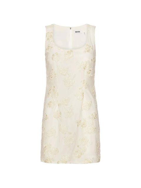 ROTATE BIRGER CHRISTENSEN beaded mini dress - Neutrals - zdjęcie produktu nr 1