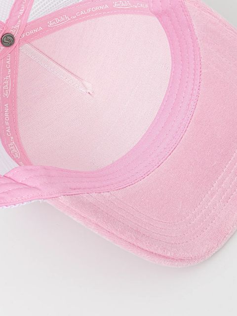 Von Dutch czapka z daszkiem kolor różowy VD.2.CT.KYLIE