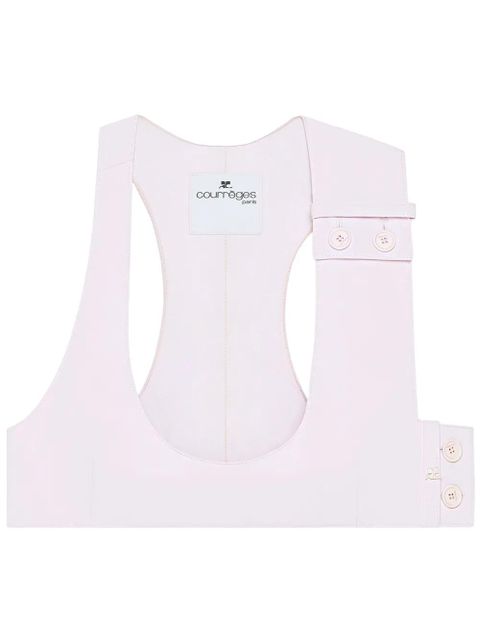 Courrèges racerback crop top - Pink - zdjęcie produktu nr 1