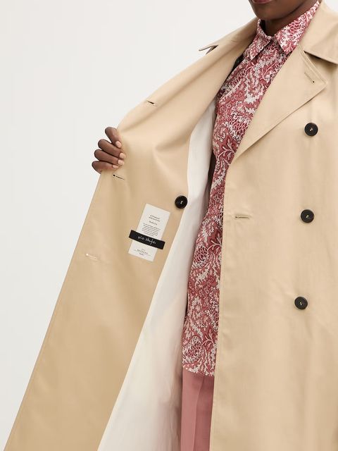 Weekend Max Mara płaszcz bawełniany SNINFA