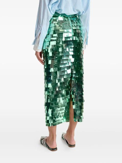Essentiel Antwerp Ihoed pencil skirt - Green