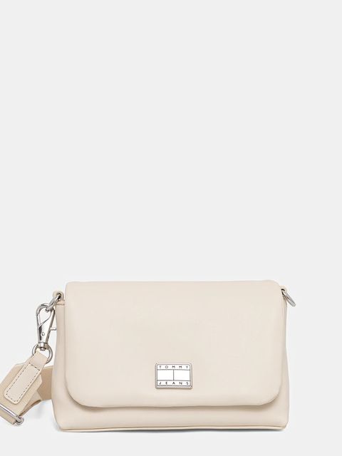 Tommy Jeans torebka kolor beżowy AW0AW17550 - zdjęcie produktu nr 1