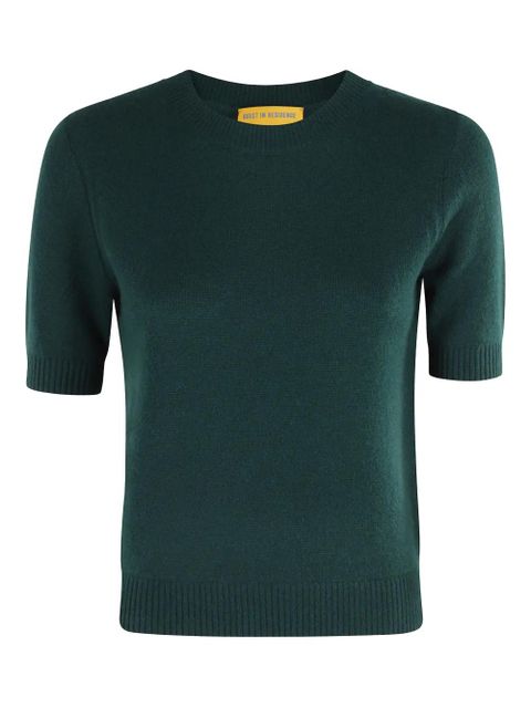 Guest In Residence short-sleeve crop T-shirt - Green - zdjęcie produktu nr 1