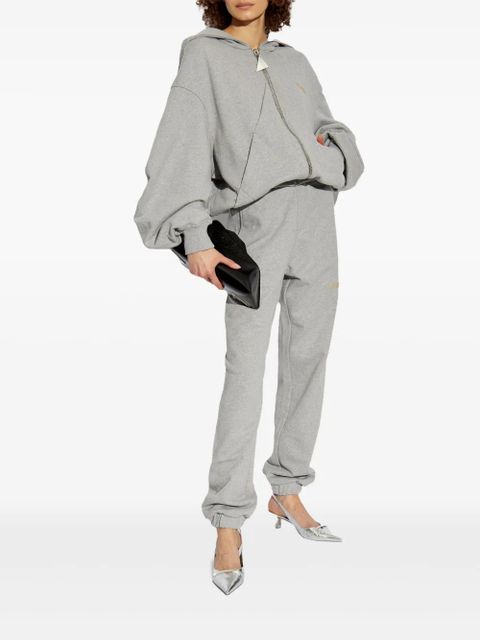 The Attico cotton track pants - Grey - zdjęcie produktu nr 2