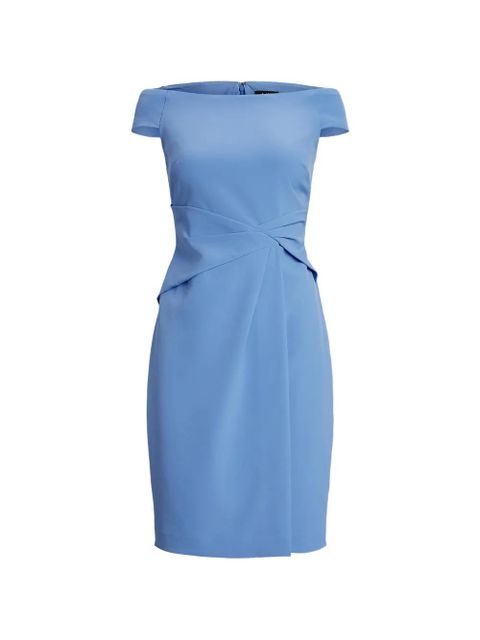 Lauren Ralph Lauren off-the-shoulder mini dress - Blue - zdjęcie produktu nr 1