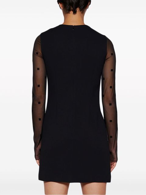 Givenchy 4G tulle minidress - Black