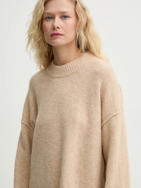 Day Birger et Mikkelsen sweter wełniany Josie damski kolor beżowy DAY65243702