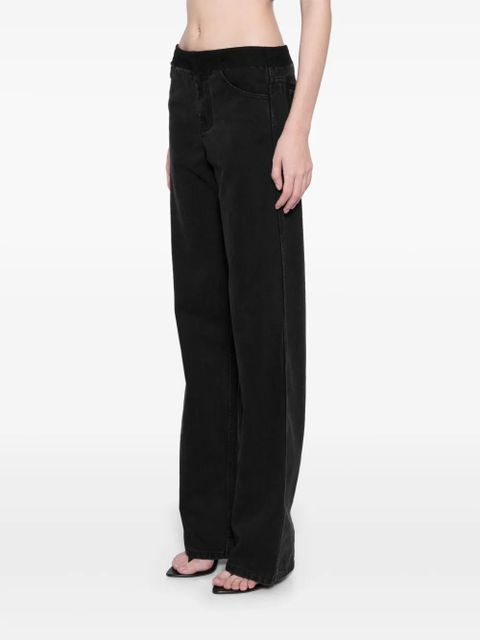 Christopher Esber deconstruct jeans - Black