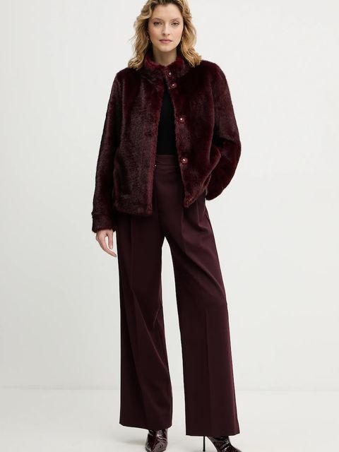 Guess kurtka LUNA kolor bordowy przejściowa W5BL64 W3920 - zdjęcie produktu nr 2