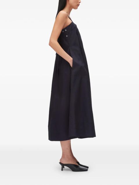3.1 Phillip Lim square neck midi dress - Blue