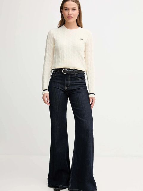 Lacoste sweter z dodatkiem wełny - zdjęcie produktu nr 1