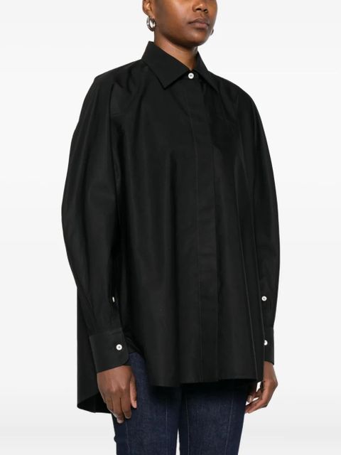 Givenchy Cocoon long-sleeve button-down shirt - Black