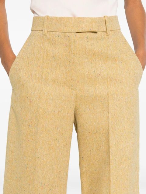 Valentino Garavani belt-loop trousers - Yellow