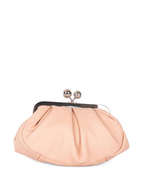 Weekend Max Mara Small Pasticcino kisslock ruched clutch bag - Pink - zdjęcie produktu nr 2