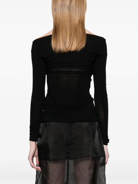 MANURÍ Rita blouse - Black