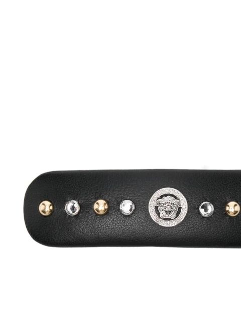 Versace embellished hair clip - Black