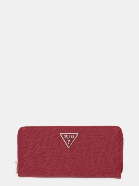 Guess portfel LAUREL damski kolor czerwony SWZG74 59146 - zdjęcie produktu nr 1