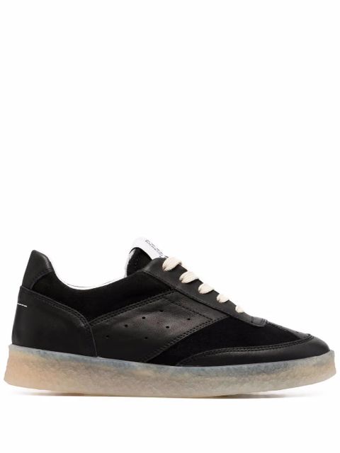 MM6 Maison Margiela 6 Court low-top sneakers - Black - zdjęcie produktu nr 1