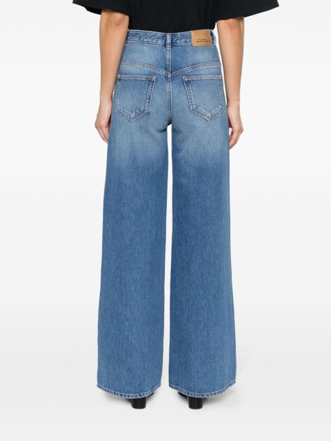 ISABEL MARANT Lemony wide-leg jeans - Blue
