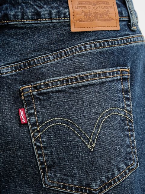 Levi's spódnica jeansowa kolor niebieski mini ołówkowa 003Z6 - zdjęcie produktu nr 2