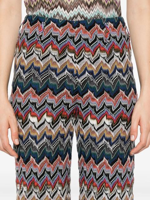Missoni zigzag trousers - Black